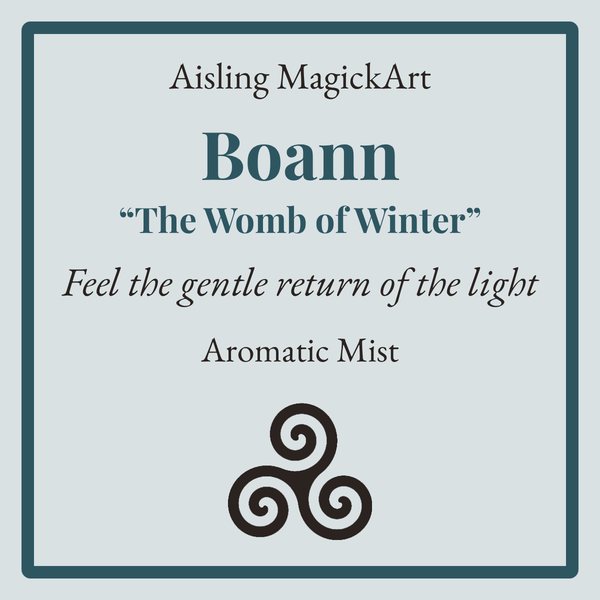 Boann mist label