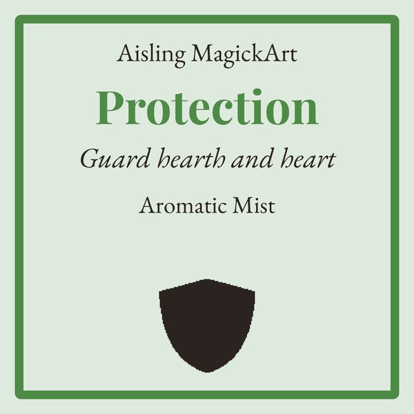 Protection mist label