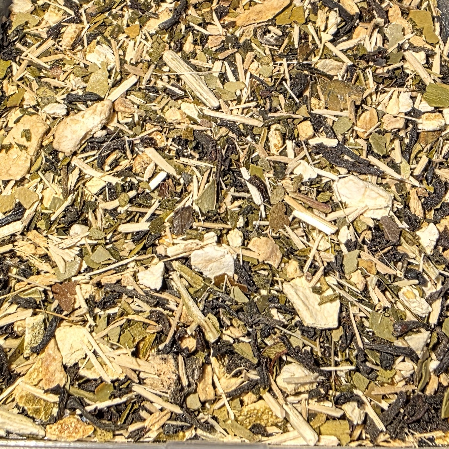 Full Gallop tea label